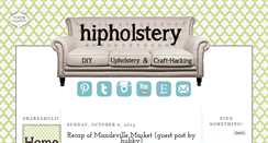Desktop Screenshot of hipholstery.com