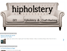 Tablet Screenshot of hipholstery.com